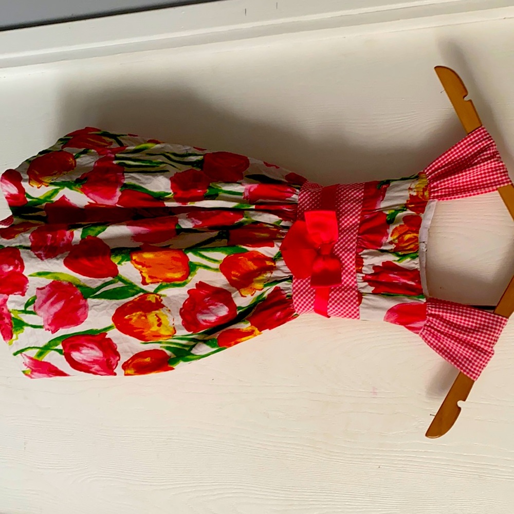 Girls size 5 adorable spring dress